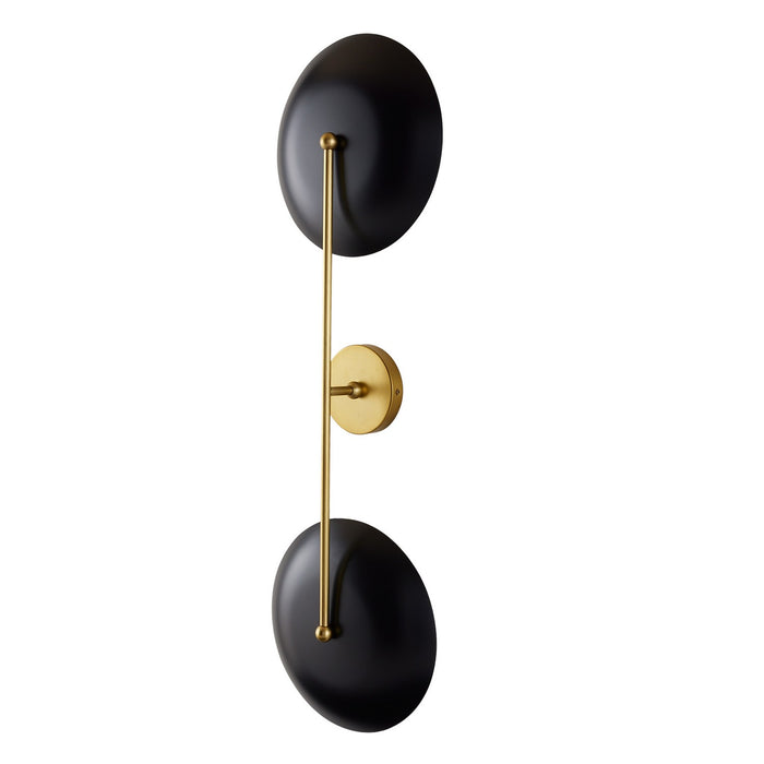 Arteriors - DWC31 - Two Light Wall Sconce - Griffith - Antique Brass/Bronze
