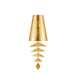 Arteriors - DWI14 - One Light Wall Sconce - Ellie - Gold Leaf