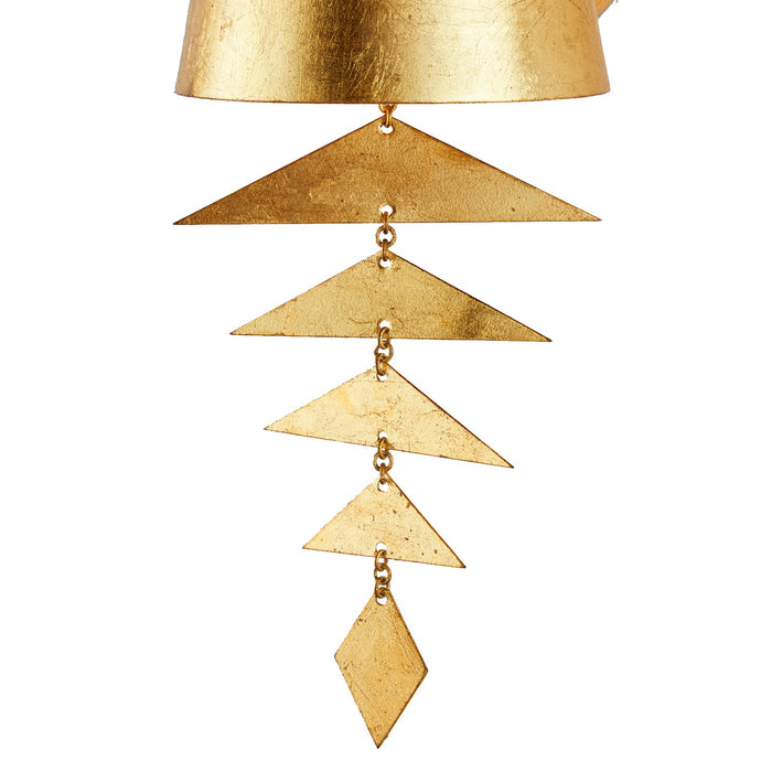 Arteriors - DWI14 - One Light Wall Sconce - Ellie - Gold Leaf