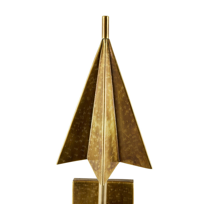 Arteriors - DWI17 - Two Light Wall Sconce - Canary - Antique Brass