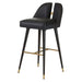 Arteriors - FSI12 - Bar Stool - Crowley - Black/Ebony/Antique Brass
