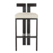Arteriors - FSI14 - Bar Stool - Enola - Natural/Ebony/Antique Brass
