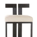 Arteriors - FSI14 - Bar Stool - Enola - Natural/Ebony/Antique Brass