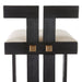 Arteriors - FSI14 - Bar Stool - Enola - Natural/Ebony/Antique Brass