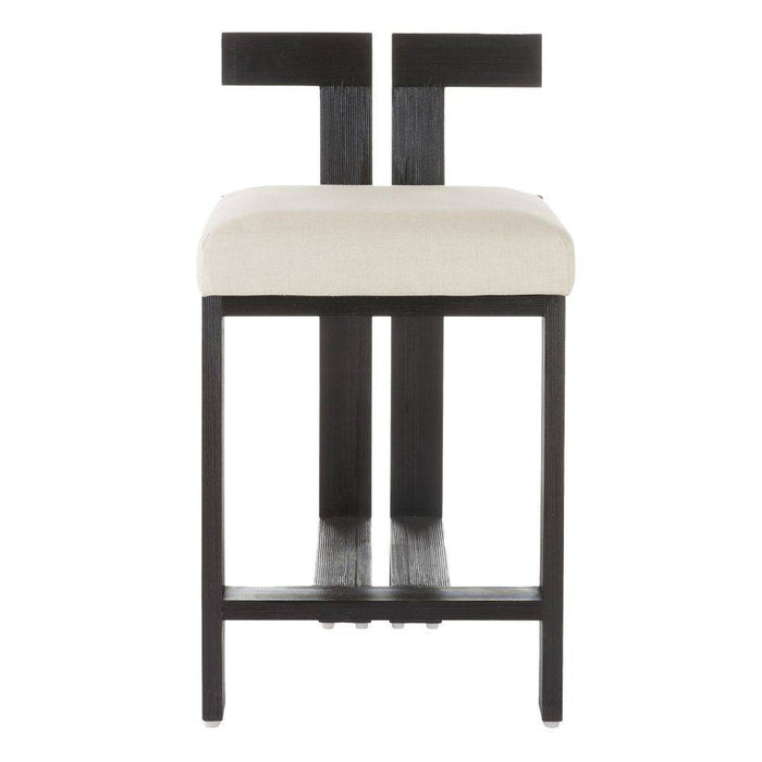 Arteriors - FSI15 - Counter Stool - Enola - Natural/Ebony/Antique Brass
