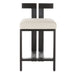 Arteriors - FSI15 - Counter Stool - Enola - Natural/Ebony/Antique Brass