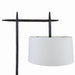 Arteriors - PFI10-SH053 - One Light Floor Lamp - Eileen - Blackened Iron/White/Off-White/Off-White