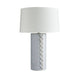 Arteriors - PTC30-167 - One Light Table Lamp - DiMaggio - Glacial Reactive/Polished Nickel/Ivory/Off-White