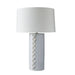 Arteriors - PTC30-167 - One Light Table Lamp - DiMaggio - Glacial Reactive/Polished Nickel/Ivory/Off-White