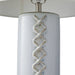 Arteriors - PTC30-167 - One Light Table Lamp - DiMaggio - Glacial Reactive/Polished Nickel/Ivory/Off-White