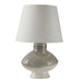 Arteriors - PTC33-103 - One Light Table Lamp - Ginn - Pebble Reactive/Antique Brass/Off-White/Off-White