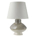 Arteriors - PTC33-103 - One Light Table Lamp - Ginn - Pebble Reactive/Antique Brass/Off-White/Off-White