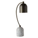 Arteriors - PTC34 - One Light Desk Lamp - Daley - English Bronze/Gray Flower