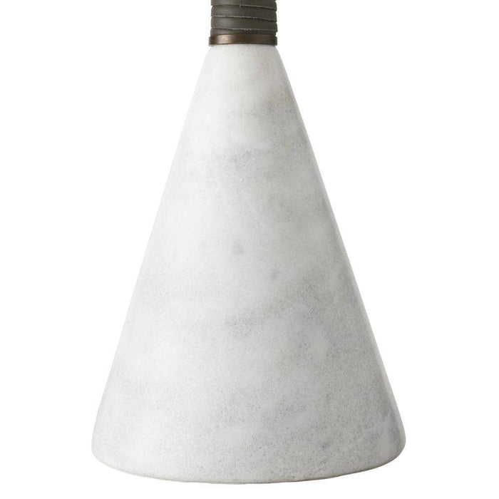 Arteriors - PTC38-SH039 - One Light Table Lamp - Everly - White/Graphite/Heritage Brass/Ivory