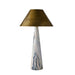 Arteriors - PTC39 - One Light Table Lamp - Chanel - Calacatta Viola/Antique Brass