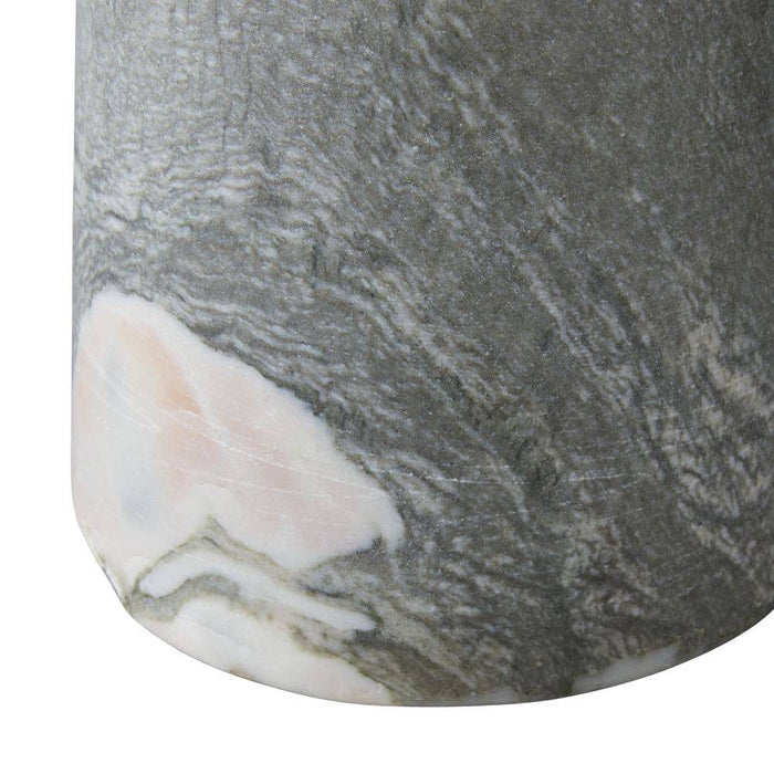 Arteriors - PTC39 - One Light Table Lamp - Chanel - Calacatta Viola/Antique Brass