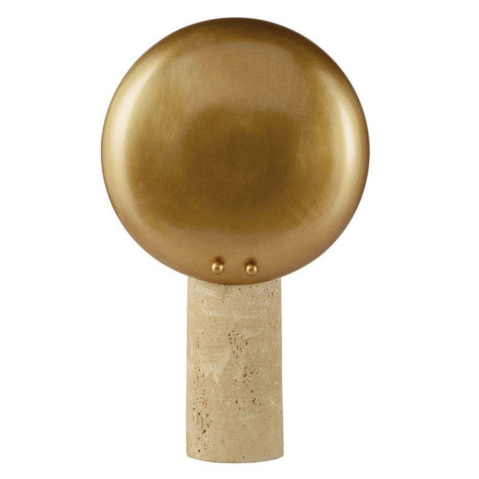Arteriors - PTC42 - One Light Table Lamp - Eclipse - Sand/Antique Brass