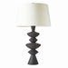 Arteriors - PTC44-152 - One Light Table Lamp - Jillian - Charcoal/Antique Brass/Ivory/Ivory