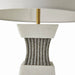 Arteriors - PTC47-SH050 - One Light Table Lamp - Dynasty - Ivory/Graphite/Antique Brass/Off-White/Off-White