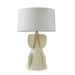 Arteriors - PTE08-486 - One Light Table Lamp - Cactus - Antique Brass/White/White