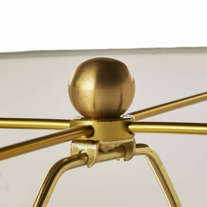 Arteriors - PTE10-SH047 - One Light Table Lamp - Drifter - Haze Blue Reactive Glaze/Antique Brass/Ivory