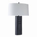 Arteriors - PTI13-943 - One Light Table Lamp - Darth - Bronze/White/White