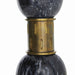 Arteriors - PTI15-229 - One Light Table Lamp - Dalton - Black/Antique Brass/Off-White/Off-White