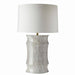 Arteriors - PTS13-SH037 - One Light Table Lamp - Destin - Moon Storm/Antique Brass/Off-White/Off-White