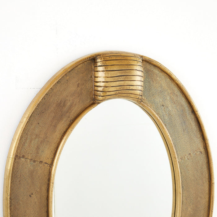 Arteriors - WMI41 - Mirror - Eagan - Antique Brass/Plain