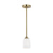 Generation Lighting - GLP1021EN3/SB - One Light Mini Pendant - Emile - Satin Bronze