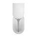 Generation Lighting - GLV1021EN3/BS - One Light Vanity - Emile - Brushed Steel
