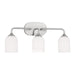 Generation Lighting - GLV1023EN3/BS - Three Light Vanity - Emile - Brushed Steel