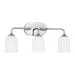 Generation Lighting - GLV1023EN3/CH - Three Light Vanity - Emile - Chrome