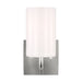 Generation Lighting - GLV1001EN3/BS - One Light Vanity - Rhett - Brushed Steel