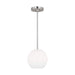 Generation Lighting - GLP1011EN3/BS - One Light Mini Pendant - Rory - Brushed Steel