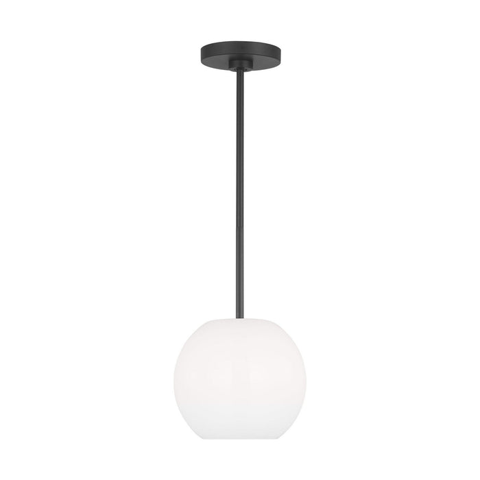 Generation Lighting - GLP1011EN3/MBK - One Light Mini Pendant - Rory - Midnight Black