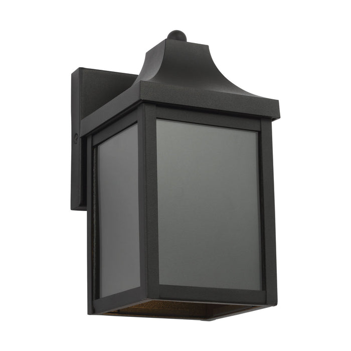 Generation Lighting - GLO1001EN3/TXB - One Light Lantern - Saybrook - Textured Black