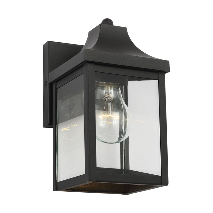 Generation Lighting - GLO1001EN3/TXB - One Light Lantern - Saybrook - Textured Black