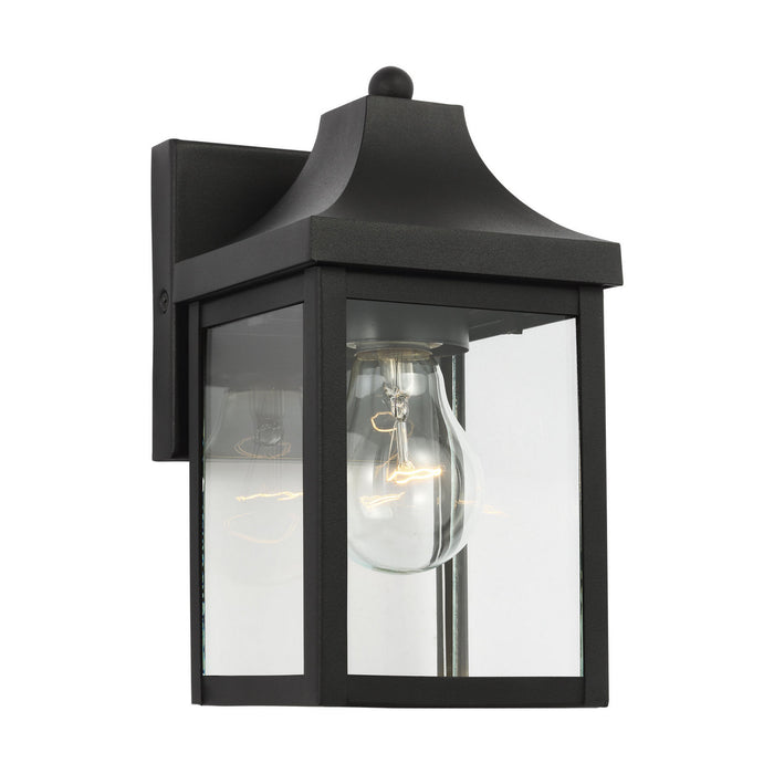Generation Lighting - GLO1001EN3/TXB - One Light Lantern - Saybrook - Textured Black