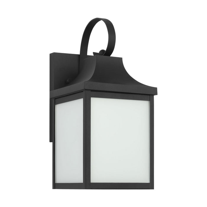 Generation Lighting - GLO1011EN3/TXB - One Light Lantern - Saybrook - Textured Black