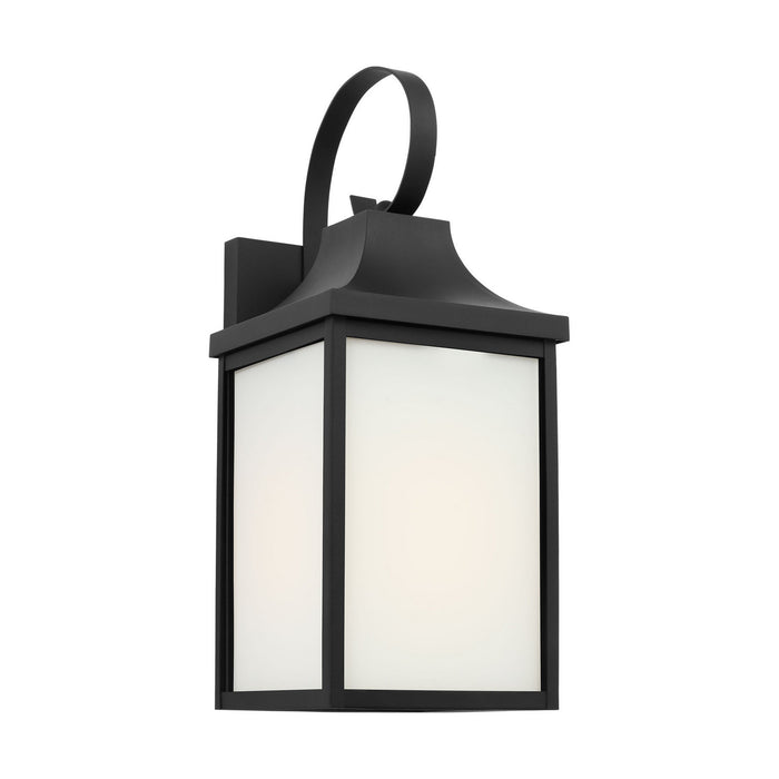 Generation Lighting - GLO1021EN3/TXB - One Light Lantern - Saybrook - Textured Black
