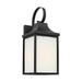 Generation Lighting - GLO1021EN3/TXB - One Light Lantern - Saybrook - Textured Black