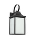 Generation Lighting - GLO1021EN3/TXB - One Light Lantern - Saybrook - Textured Black