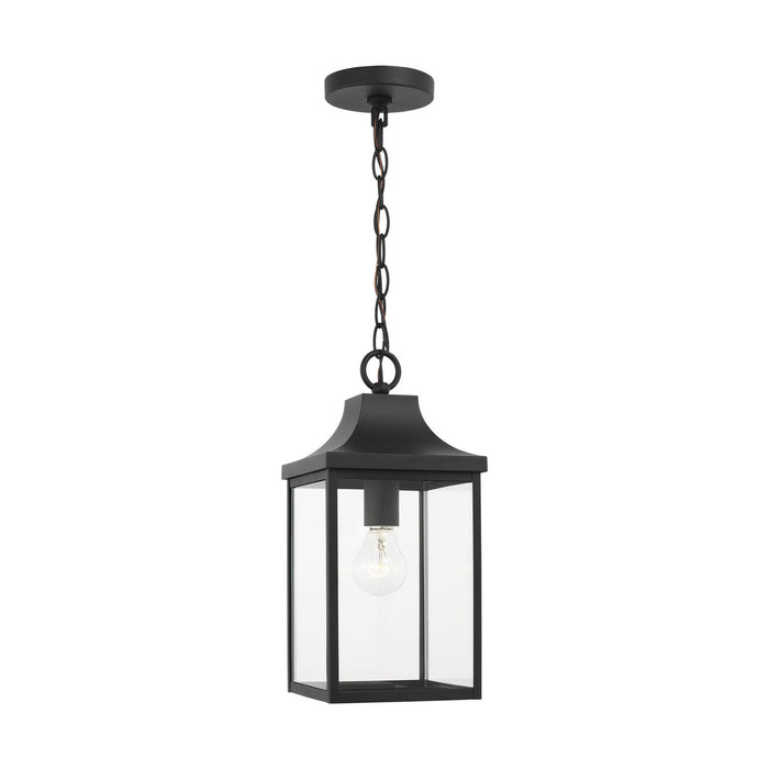 Generation Lighting - GLO1041EN3/TXB - One Light Pendant - Saybrook - Textured Black
