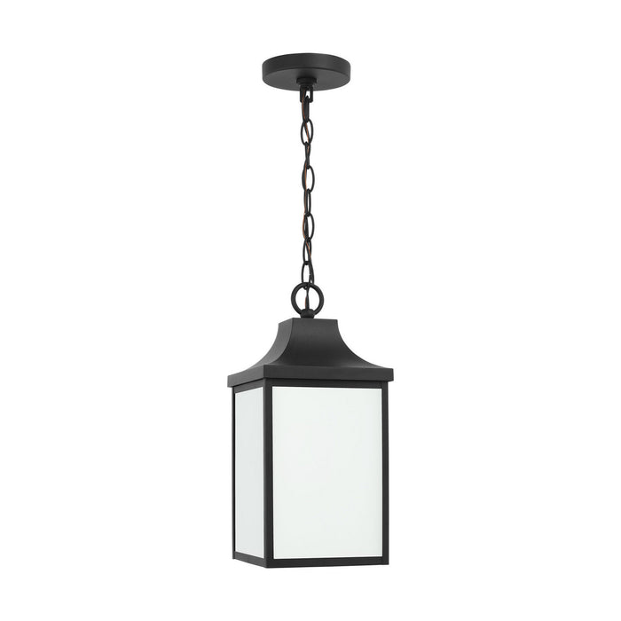 Generation Lighting - GLO1041EN3/TXB - One Light Pendant - Saybrook - Textured Black