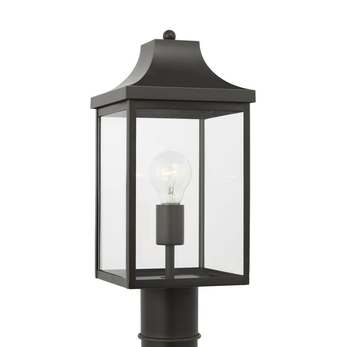 Generation Lighting - GLO1051EN3/ANBZ - One Light Post Lantern - Saybrook - Antique Bronze