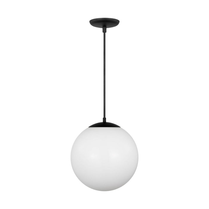 Visual Comfort Studio - 6024EN3-112 - One Light Pendant - Leo - Hanging Globe - Midnight Black