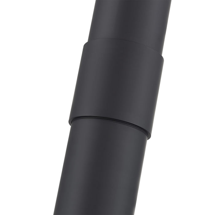 Livex Lighting - 20597-04 - Three Head Outdoor Post Light - Nyack - Black with Brushed Nickel