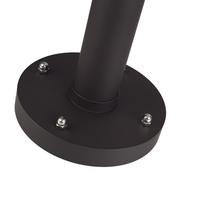 Livex Lighting - 20597-07 - Three Head Outdoor Post Light - Nyack - Bronze with Antique Brass