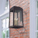 Livex Lighting - 20861-07 - Four Light Outdoor Wall Lantern - Oslo - Bronze with Antique Brass